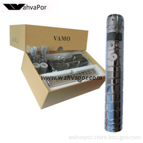 Hot Selling Variable Voltage E Cigarette 3V~6V Chrome Vamo v3